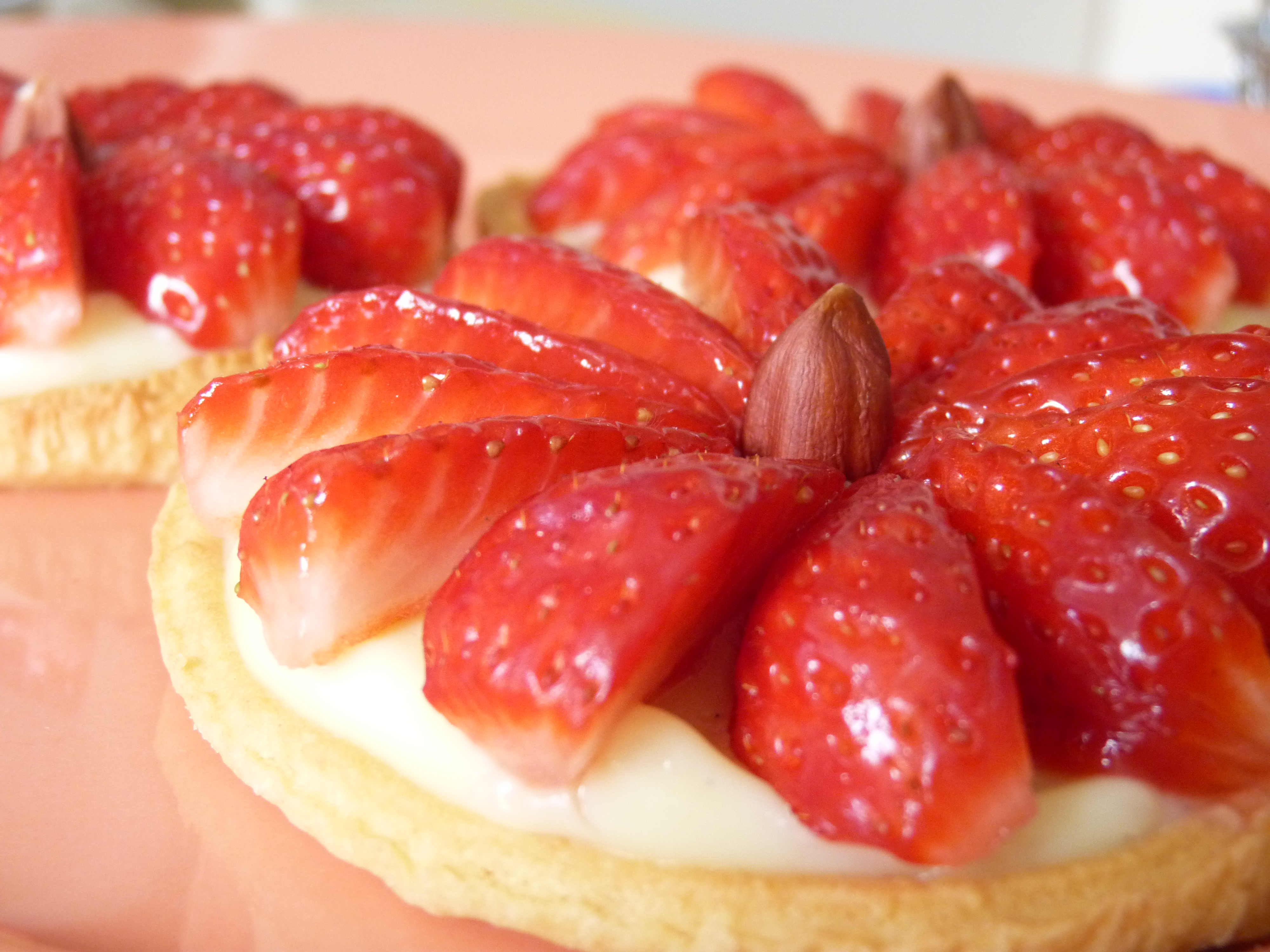 Tartelette fraises crème patissière