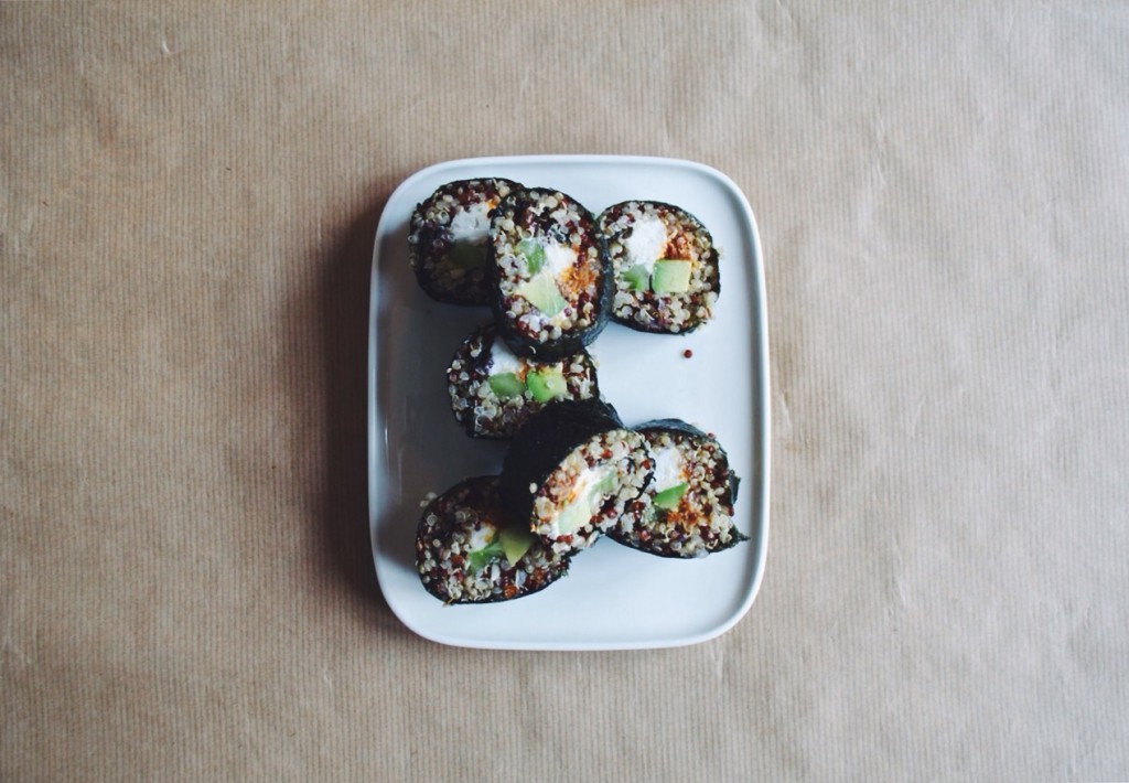 quinoa makis