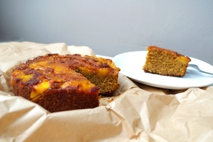 Gâteau Tatin à la Mangue caramélisée Farine Riz Sucre Coco