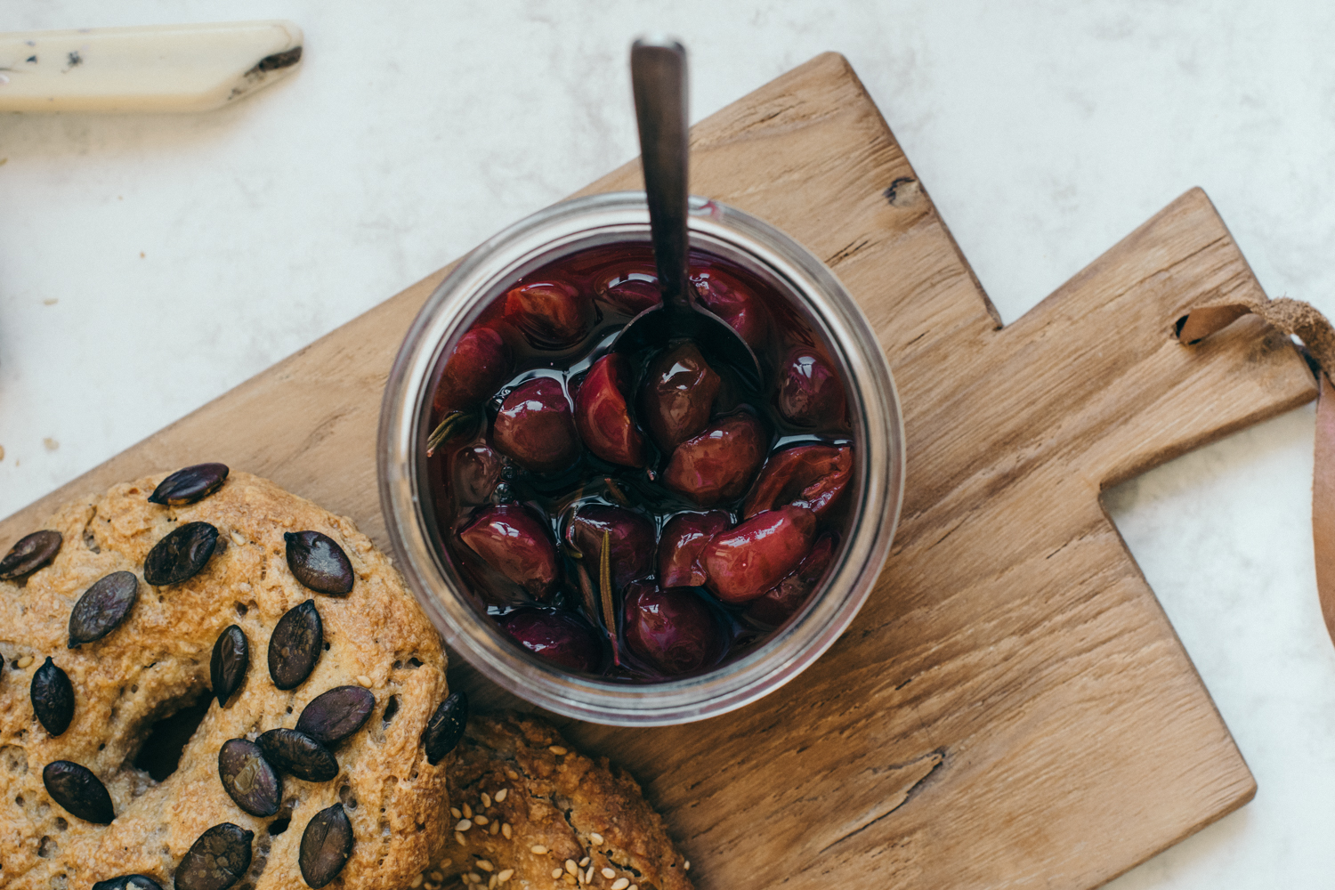 Express Cherry & Rosemary Jam