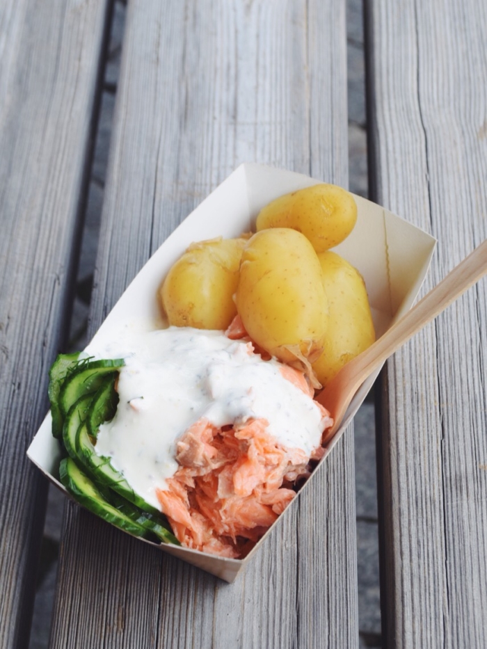 salmon potatoe cream tampere finland