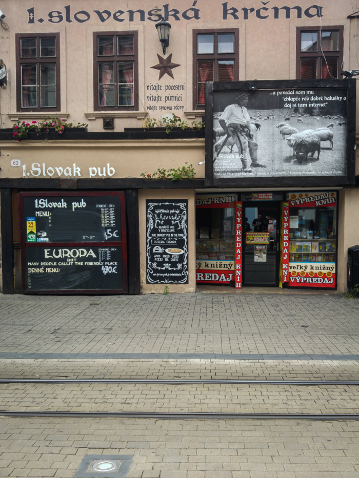 Bratislava food guide: 1. Slovak pub