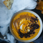 Fall recipe - Chestnut & pumpkin velouté