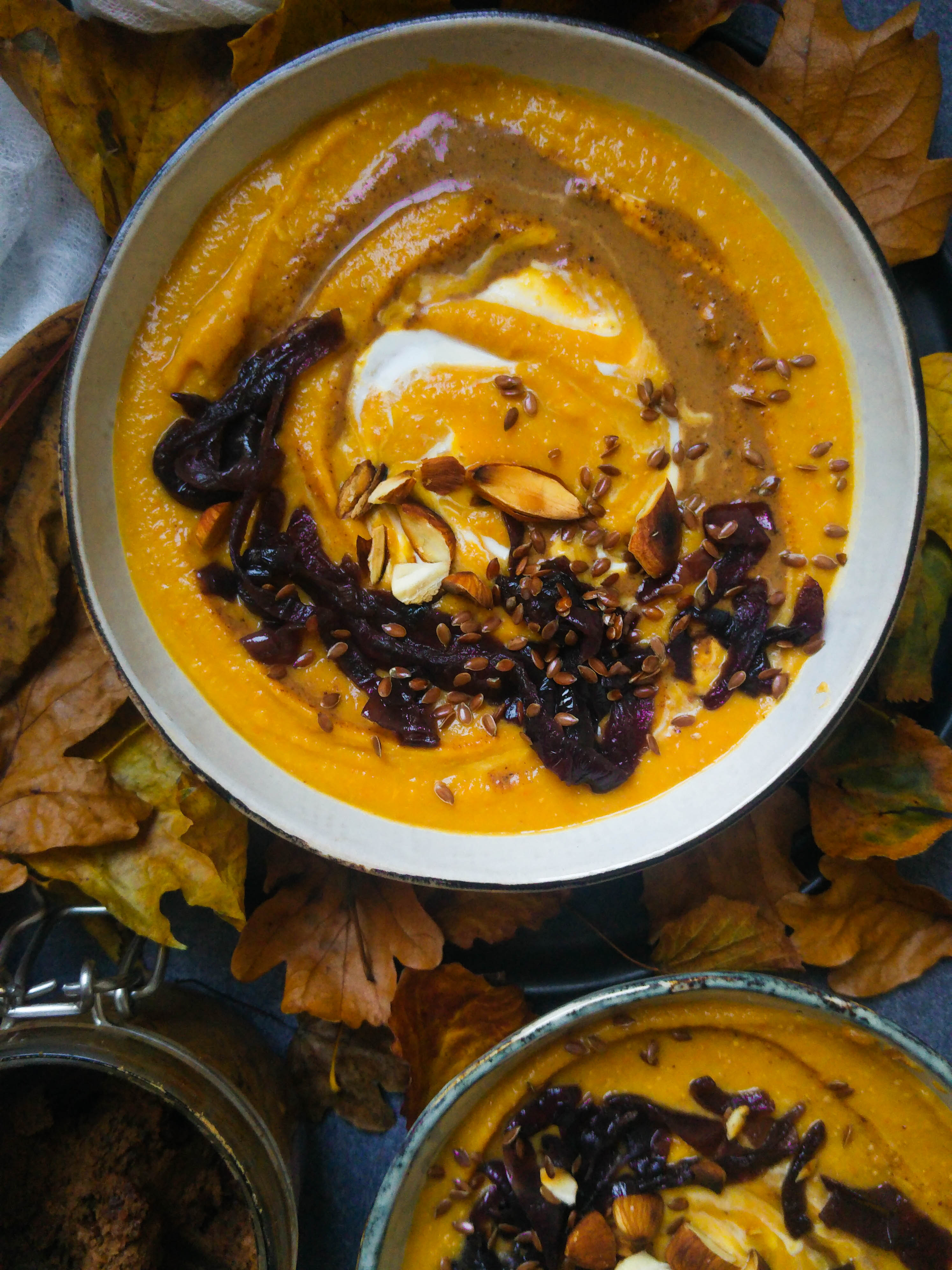 Chestnut & pumpkin velouté