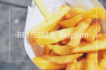 Food guide Brussels Belgium