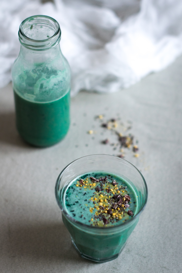 Smoothie énergisant à la Spiruline