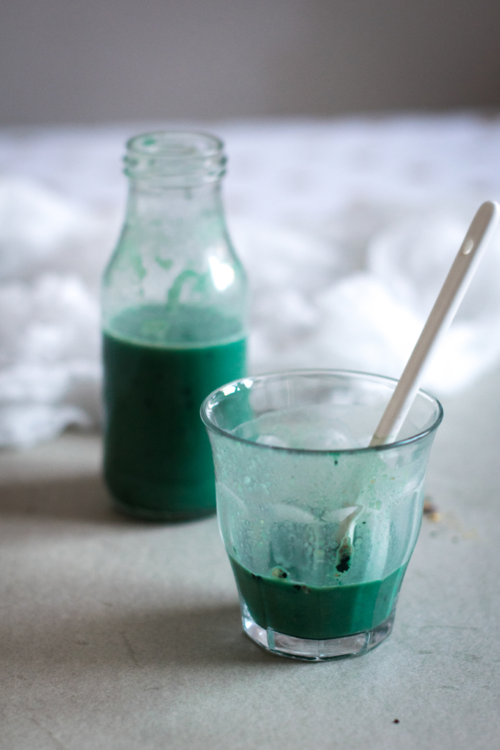 Smoothie énergisant à la Spiruline