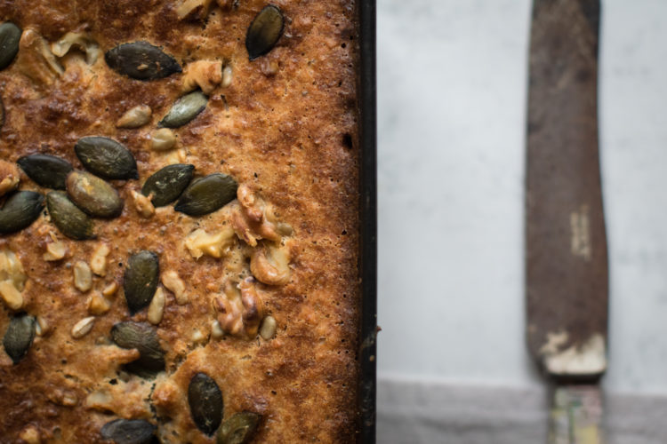 Whole Spelt Banana & Coconut Bread