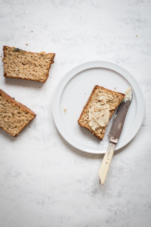 Whole Spelt Banana & Coconut Bread