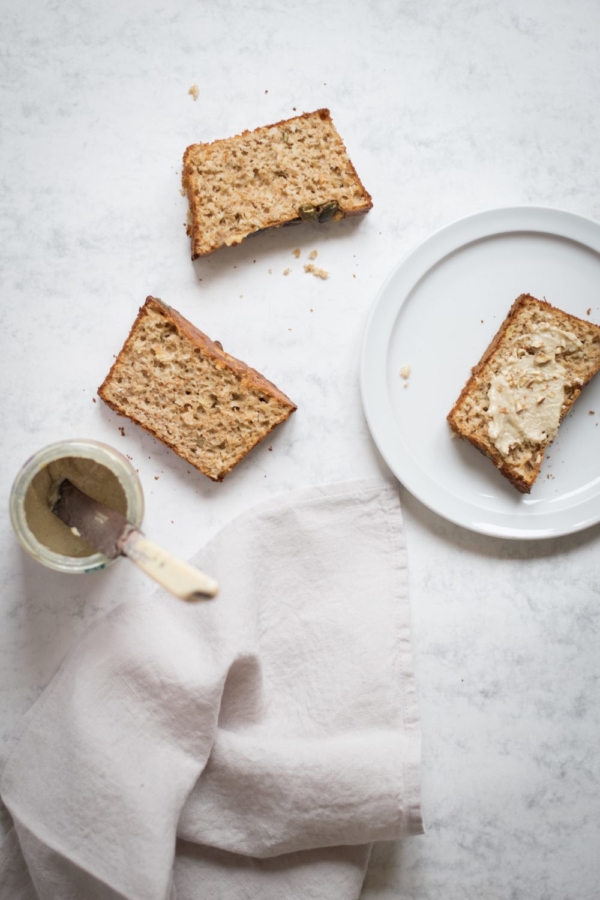 Whole Spelt Banana & Coconut Bread