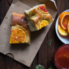 Blood Orange & Rosemary Sweet Focaccia