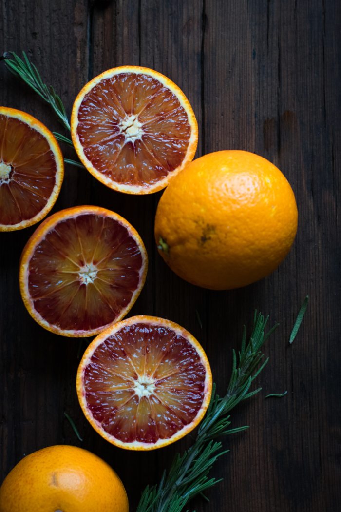 Focaccia Sucrée aux Oranges Sanguines & Romarin