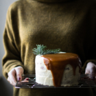 Sweet Potato, Gingerbread & Stracciatella Layer Cake