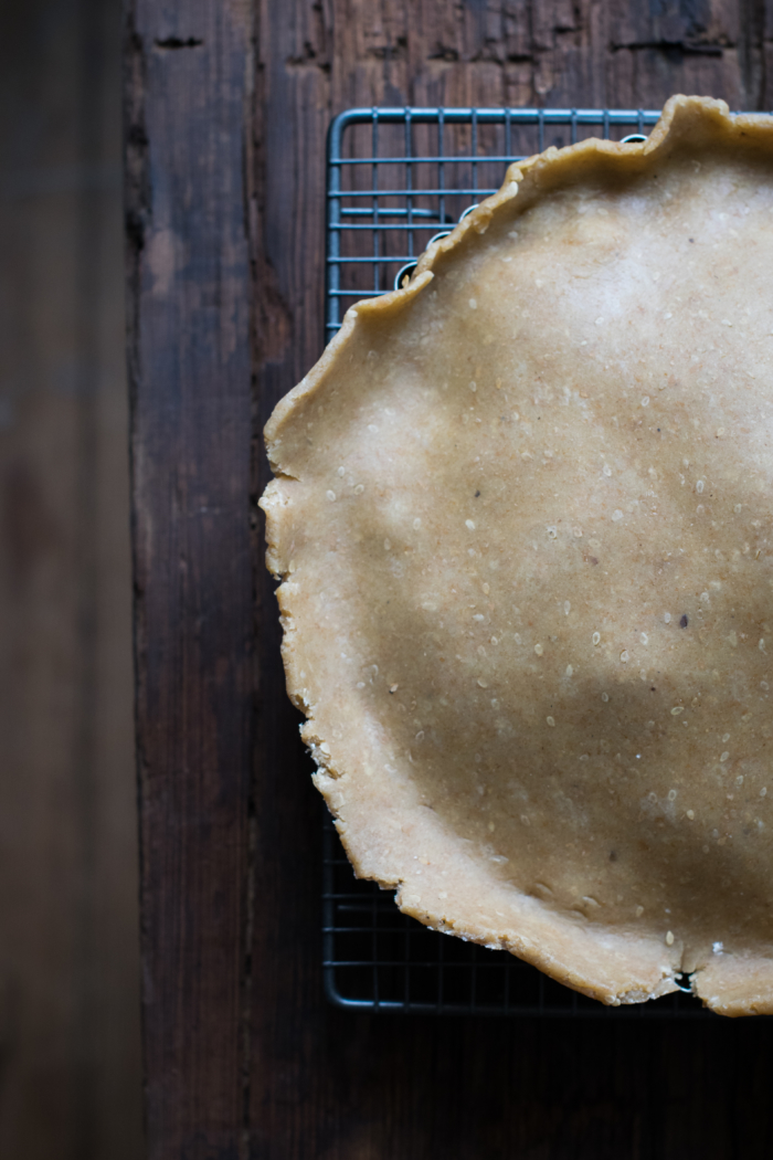 Tarte Tatin aux Blettes, Saint-Maure & Caramel au Miso