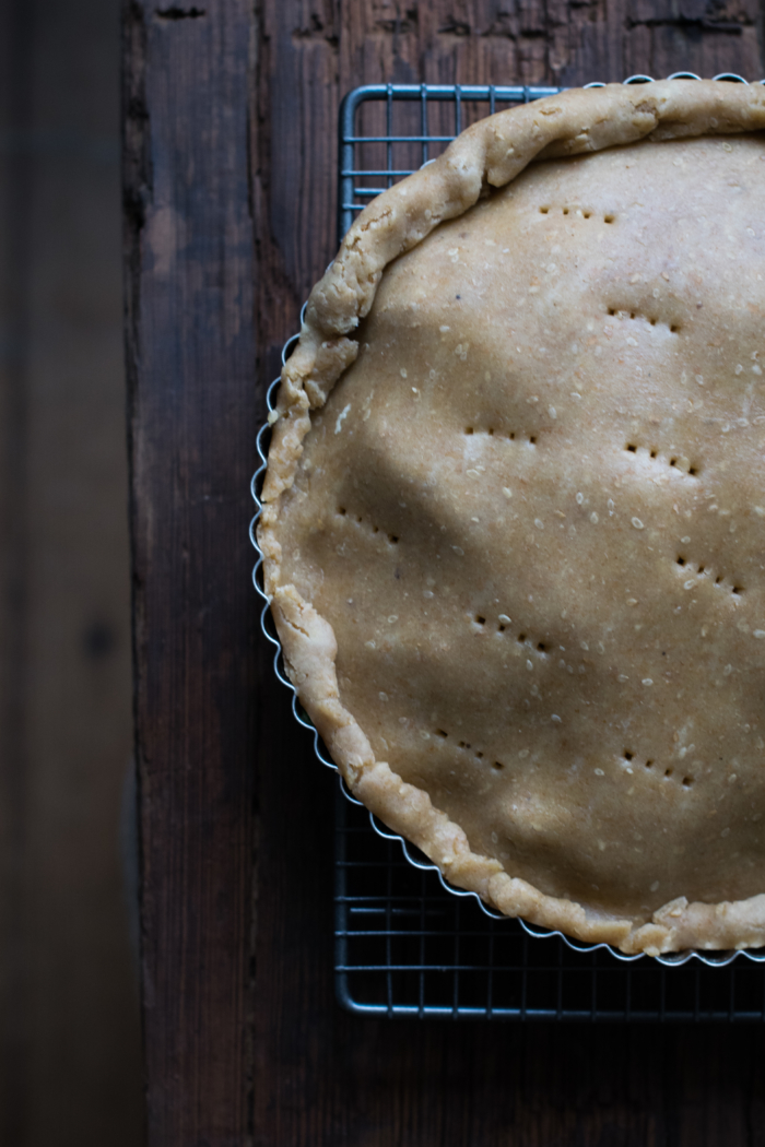 Tarte Tatin aux Blettes, Saint-Maure & Caramel au Miso