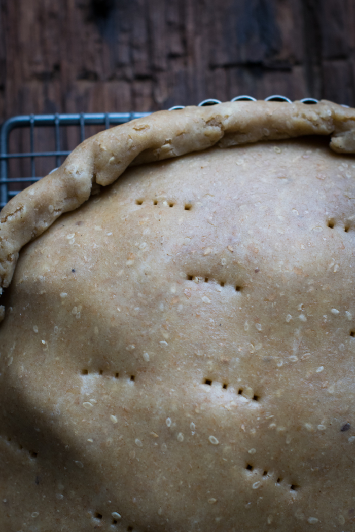 Tarte Tatin aux Blettes, Saint-Maure & Caramel au Miso