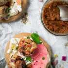 Pitas de Seigle & Boulettes de Poulet au Citron Confit