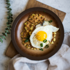 Potato & Scallion Breakfast Waffles