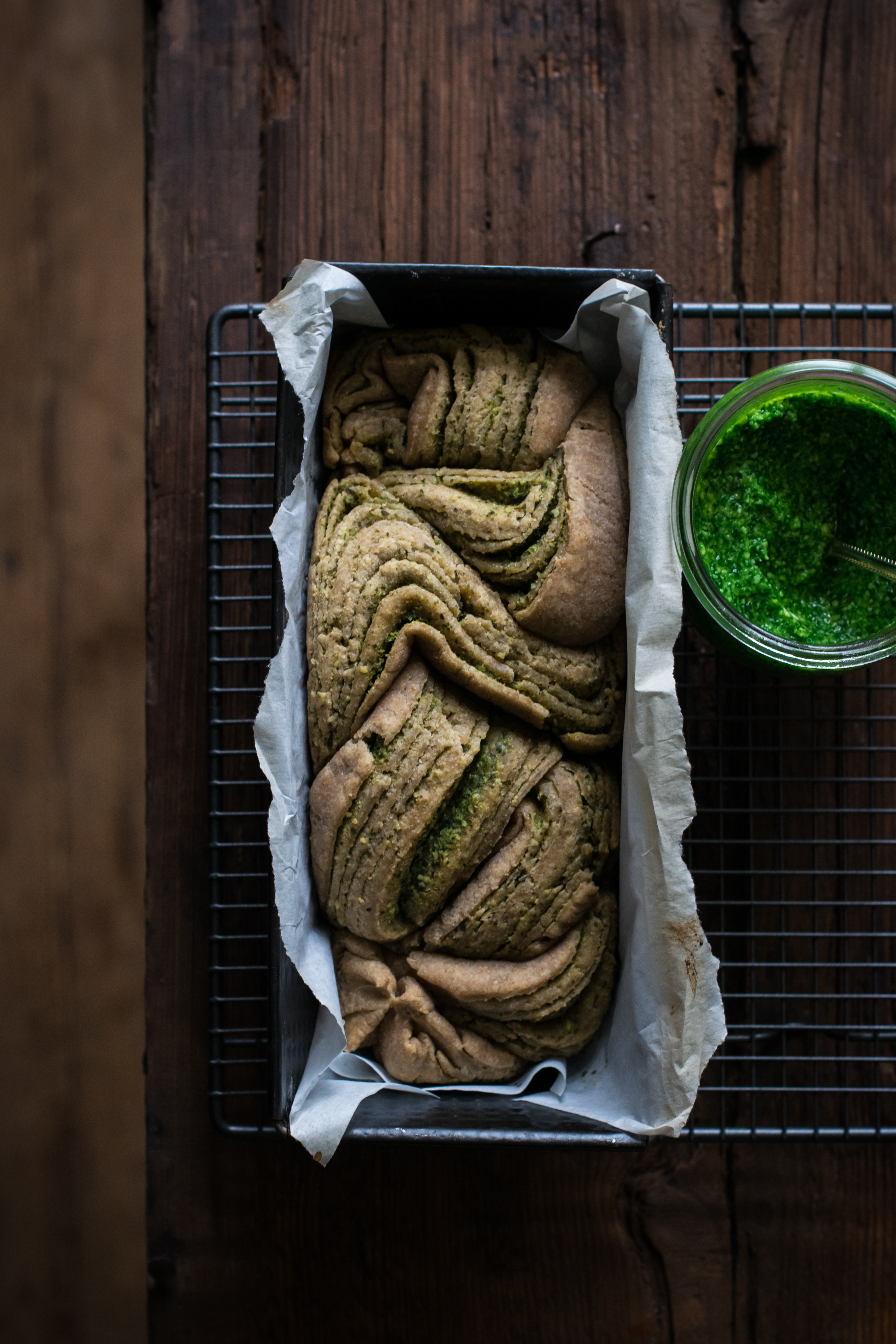 Babka au Pesto d’Ail des Ours & Chèvre