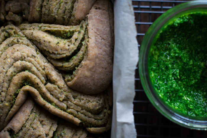 Babka au Pesto d'Ail des Ours Chèvre