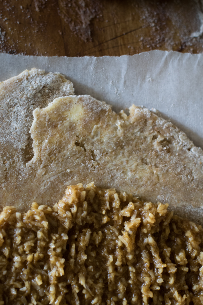 Galette Rhubarbe & Noix de Coco