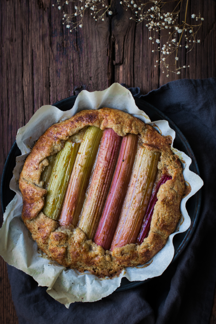 Galette Rhubarbe & Noix de Coco