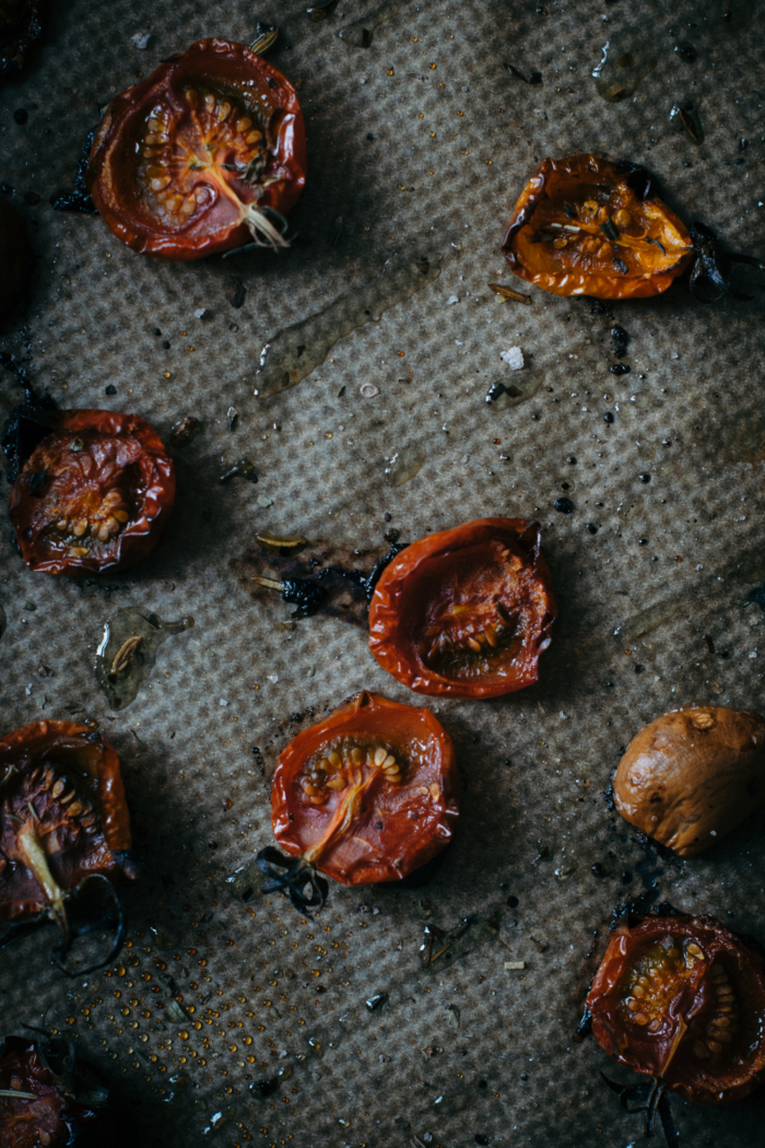 Tomates Confites Huile d'Olive Aromates