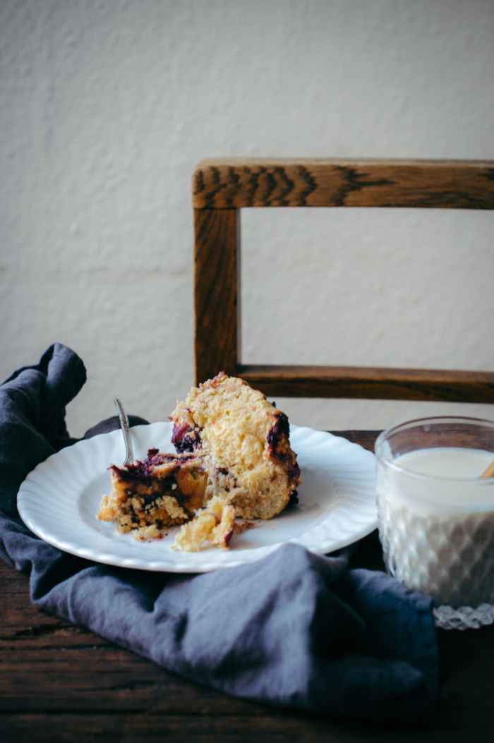 Blackberry, Chestnut Cream & Cardamom Rolls