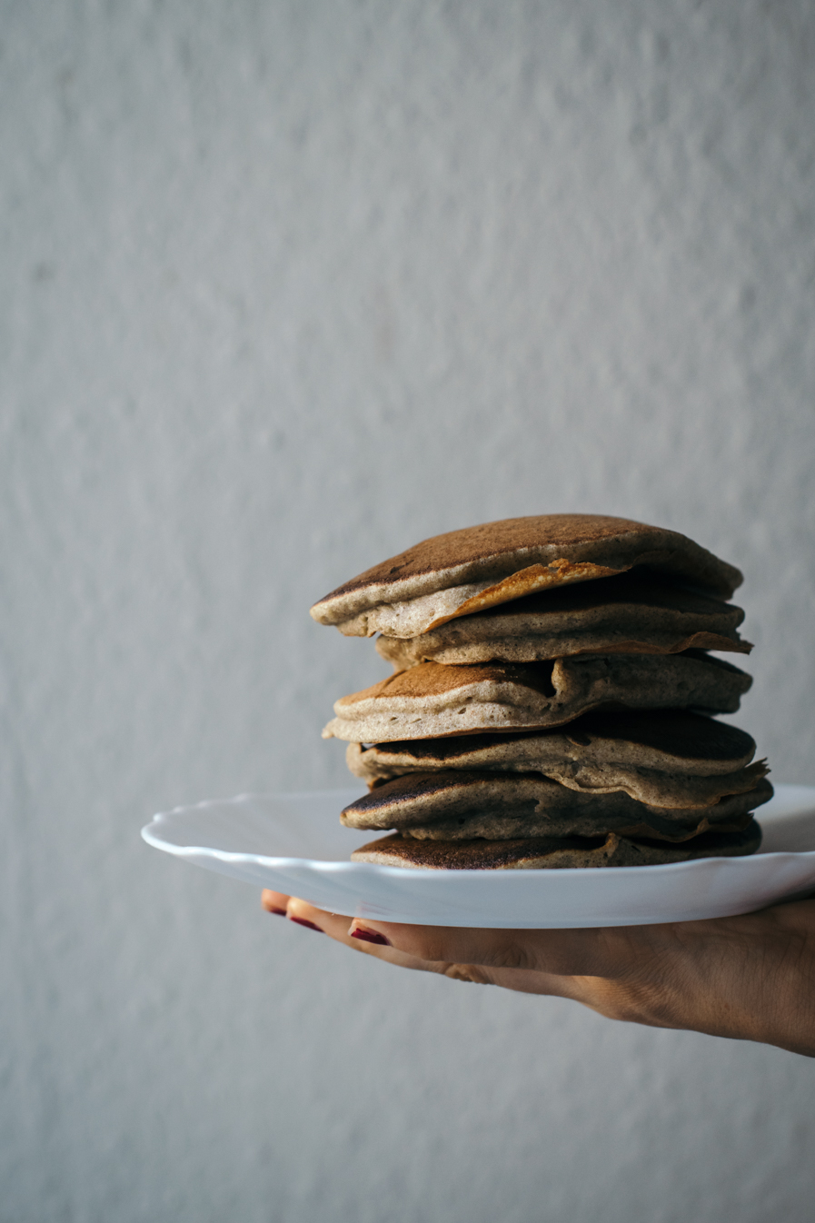 Healthy Banana & Buckwheat Pancakes For Runners In the mood for food