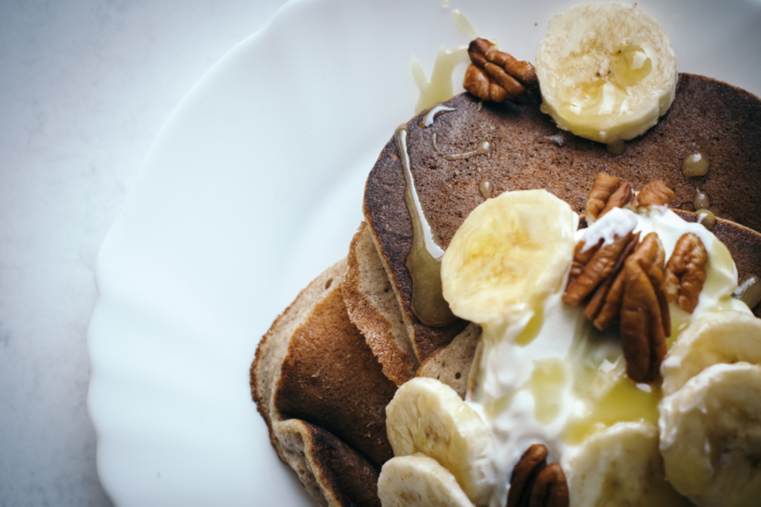 Healthy Banana & Buckwheat Pancakes For Runners