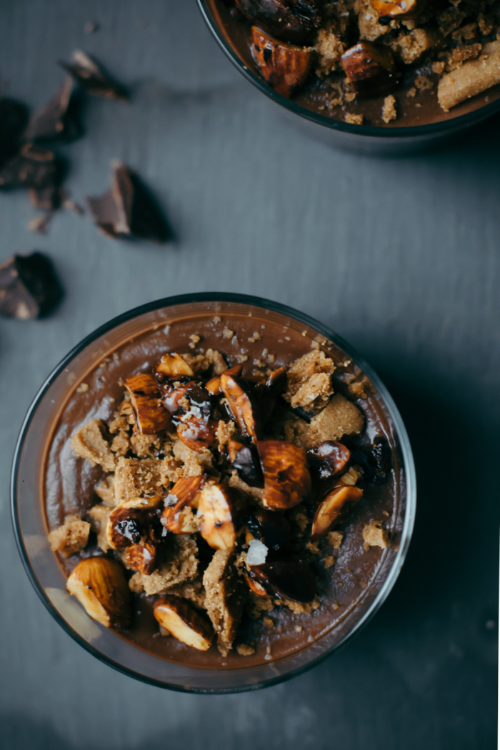 Crème au Chocolat, Spéculoos & Amandes Caramélisées