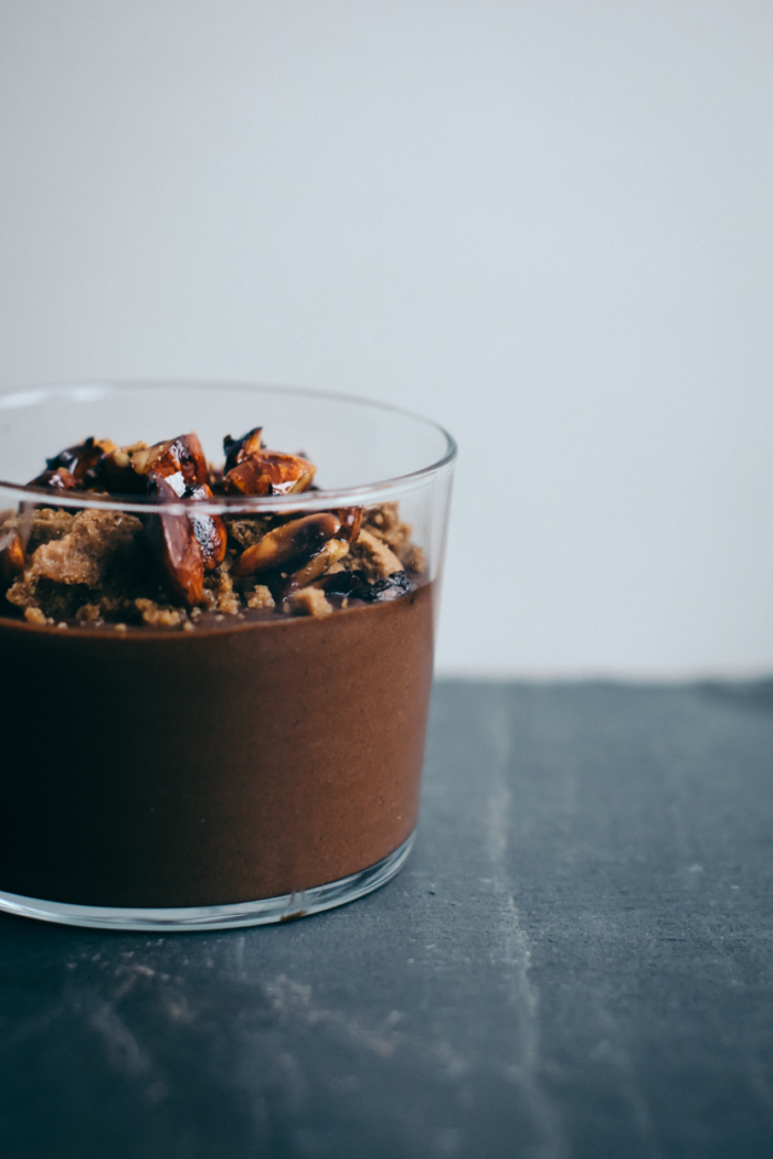 Crème au Chocolat, Spéculoos & Amandes Caramélisées