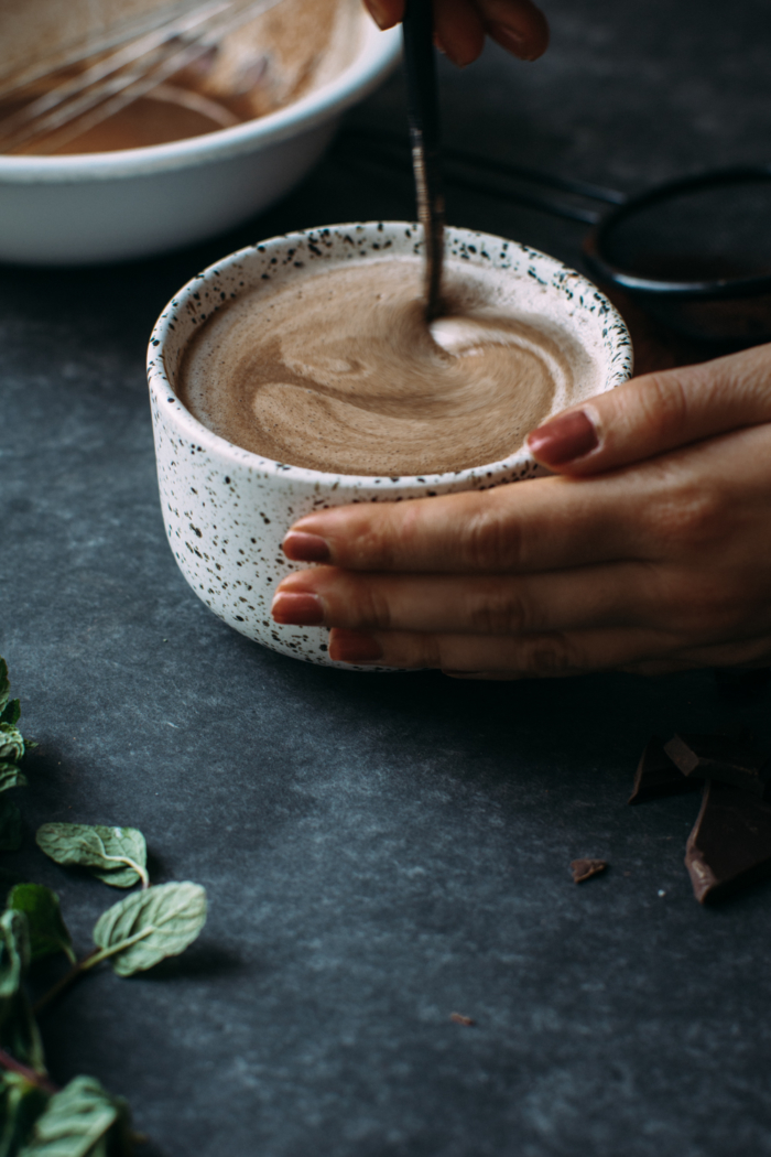 Chocolat Chaud à la Menthe