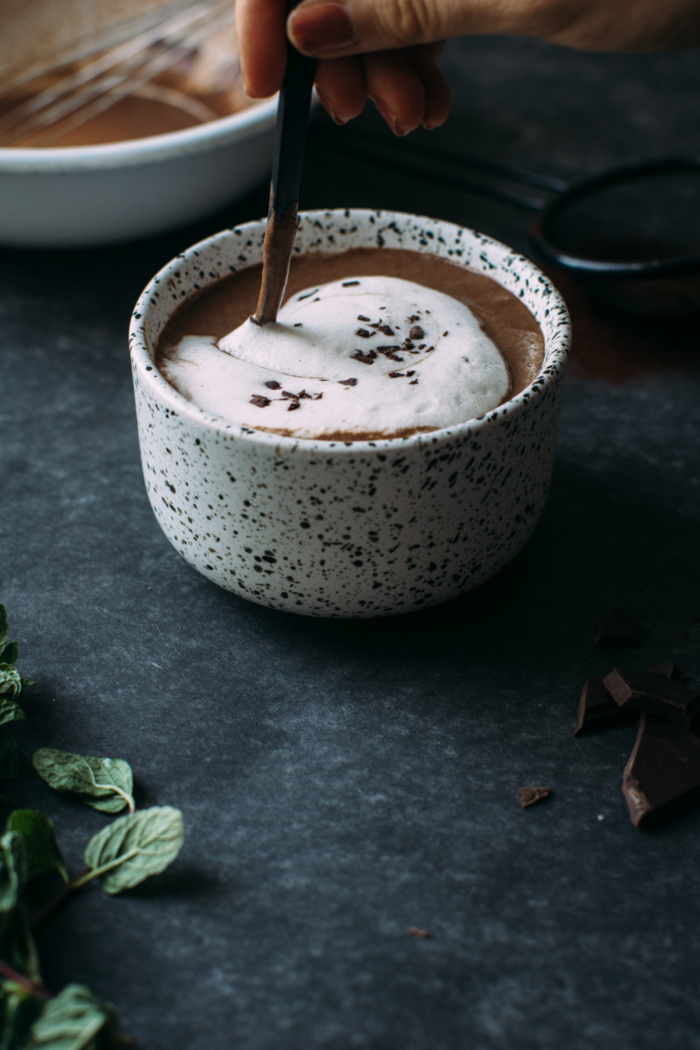 Chocolat Chaud à la Menthe