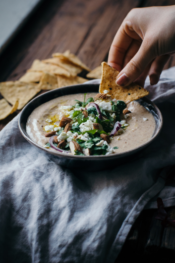 Houmous de Haricots Blancs & Amandes