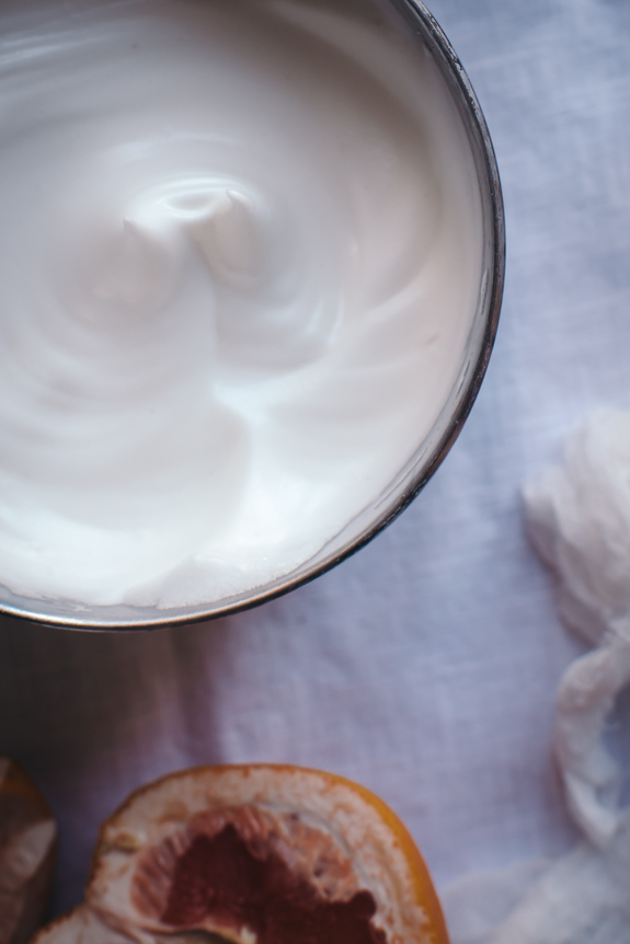 Thyme Grapefruit Meringue Pie