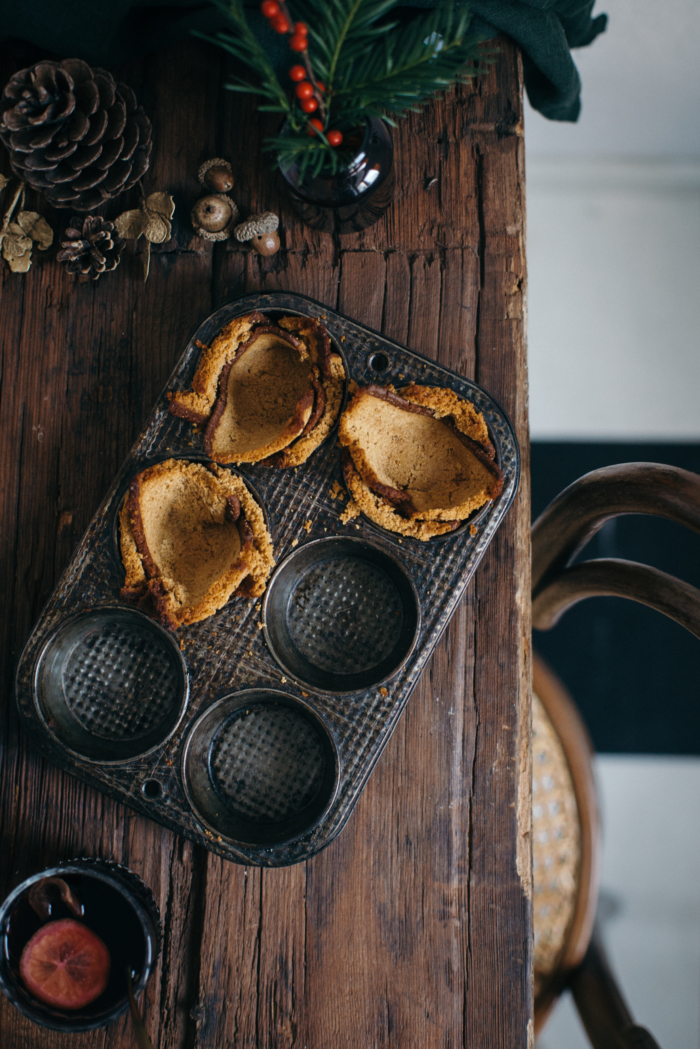 Bouchées de Pain d'épices & mousse de chèvre à l'estragon