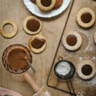 Linzer Cookies Tonka & Caramel au Beurre Salé
