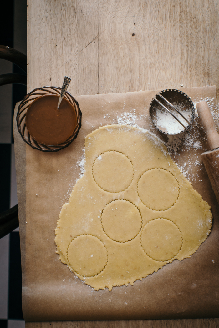 Linzer Cookies Tonka & Caramel au Beurre Salé