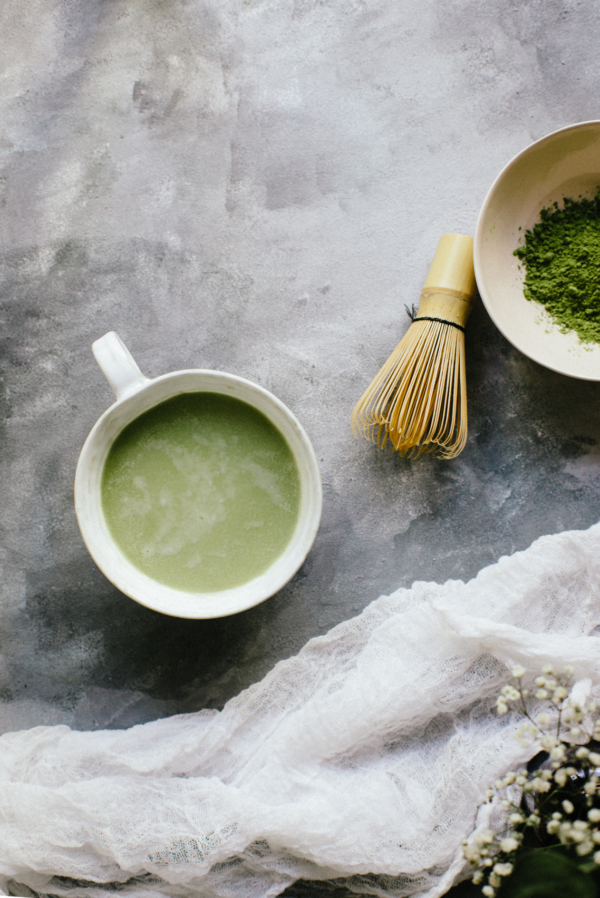 Vanilla Matcha Marble Cake