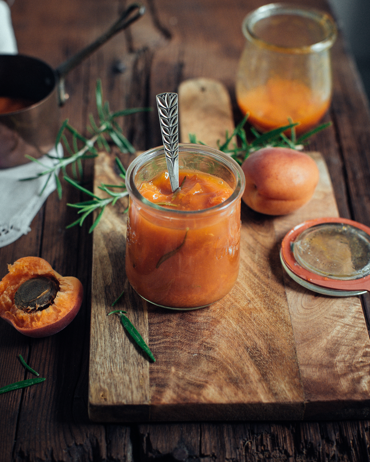 Confiture Abricot & Romarin In the mood for food