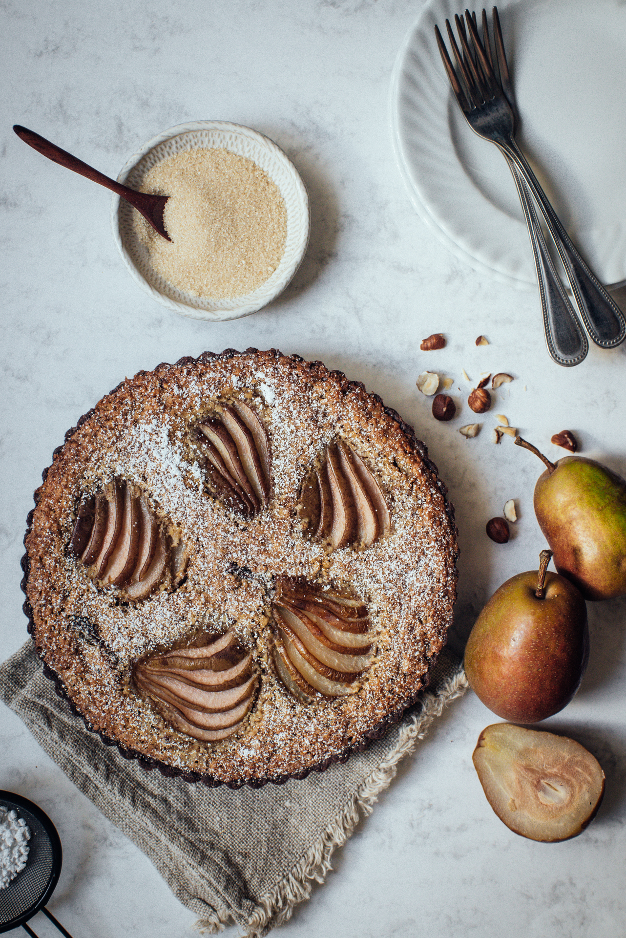 Bourdaloue Style Pear Tart