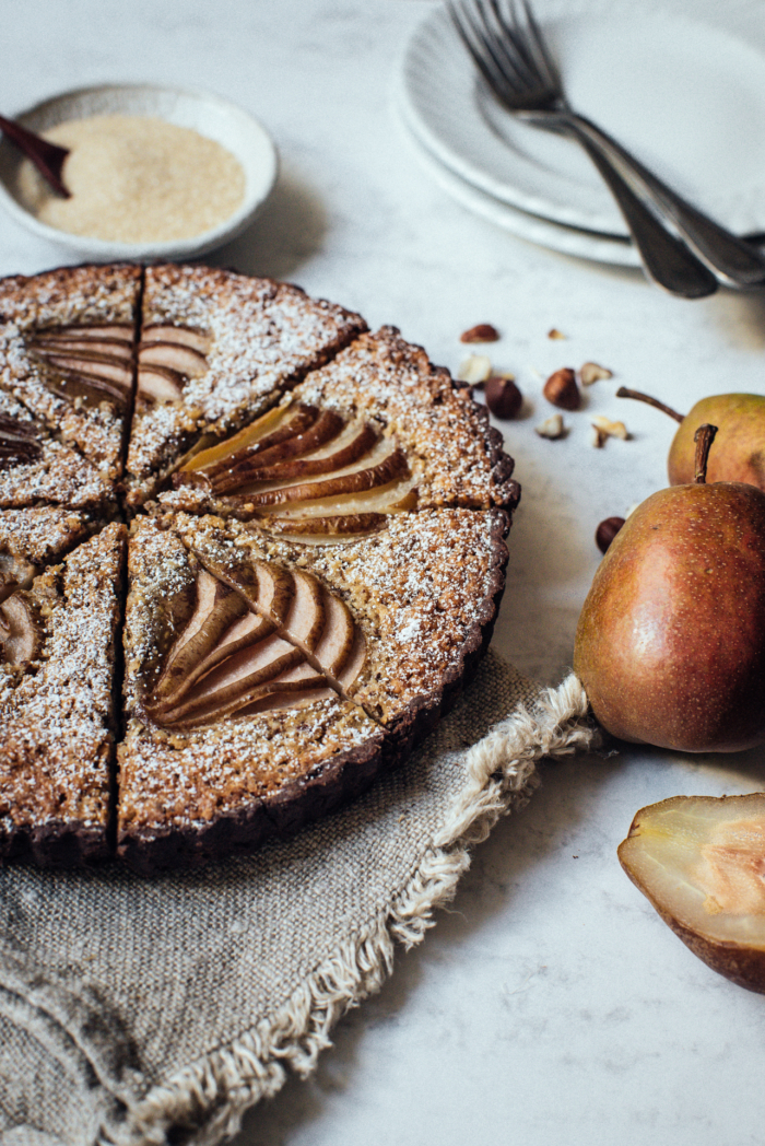 Tarte aux poires façon Bourdaloue