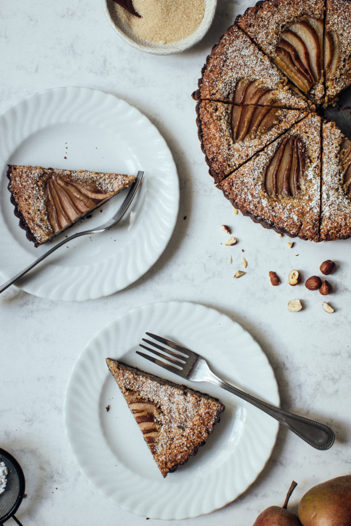 Tarte aux poires façon Bourdaloue