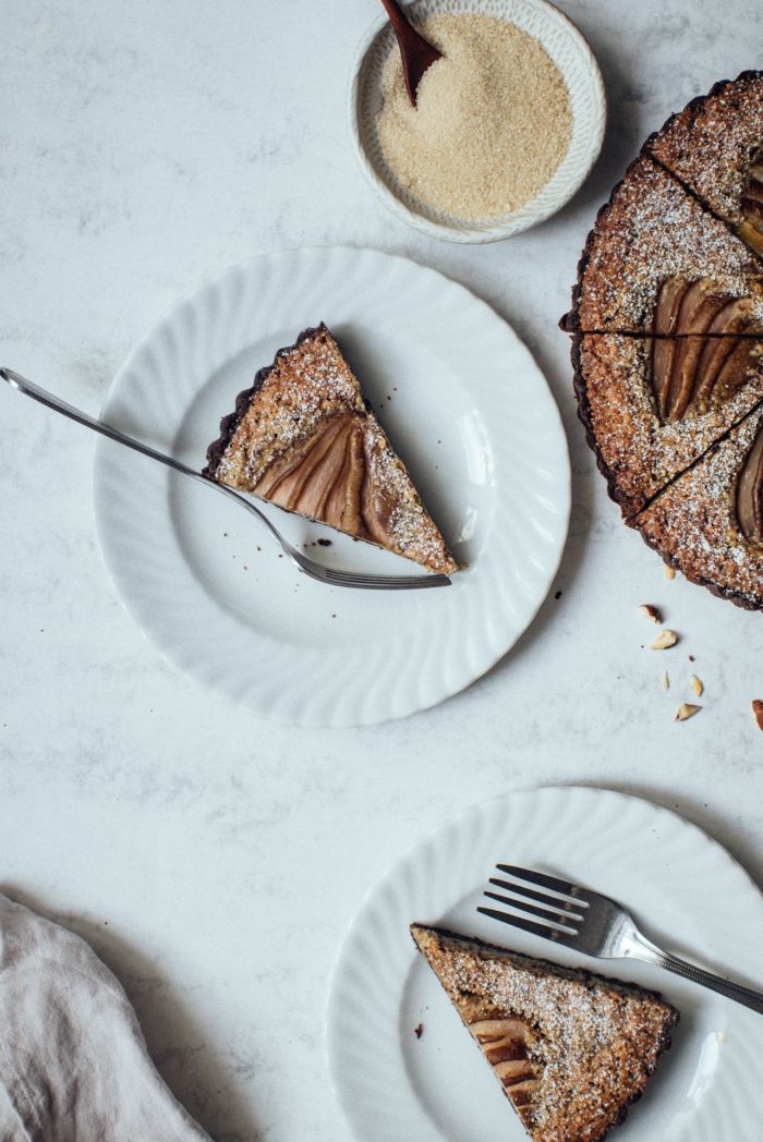 Tarte aux poires façon Bourdaloue