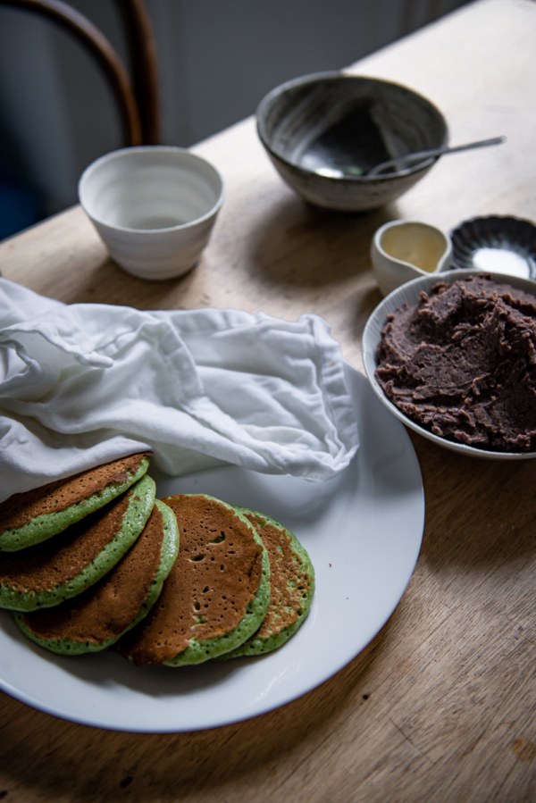 Dorayakis au Thé Matcha